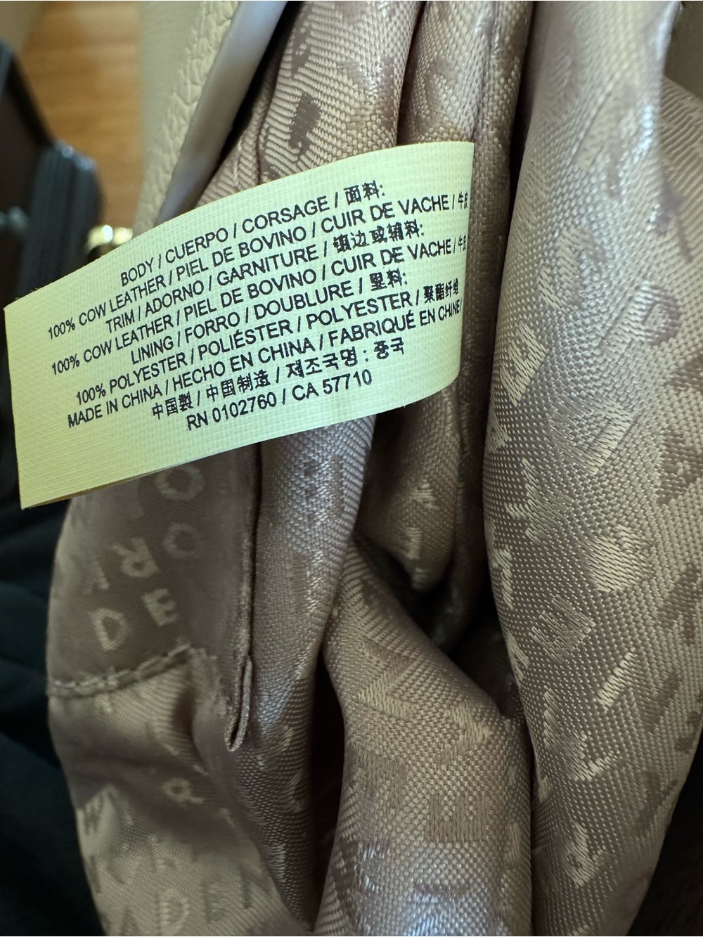 Kate Spade Serrano Place Pearl
Dorina Satchel - Warm Beige - (Used) - Picture 15 of 16